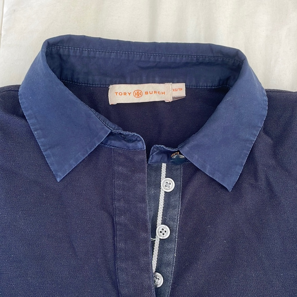 TORY BURCH NAVY POLO